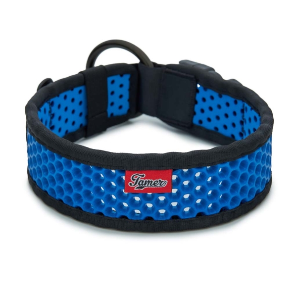 SOFTY Halsband | Länge: 50-56cm | Breite: 5,1cm | Farbe: schwarz/blau